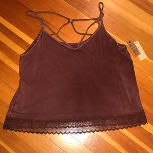 American Eagle Maroon Tank- Soft & Sexy